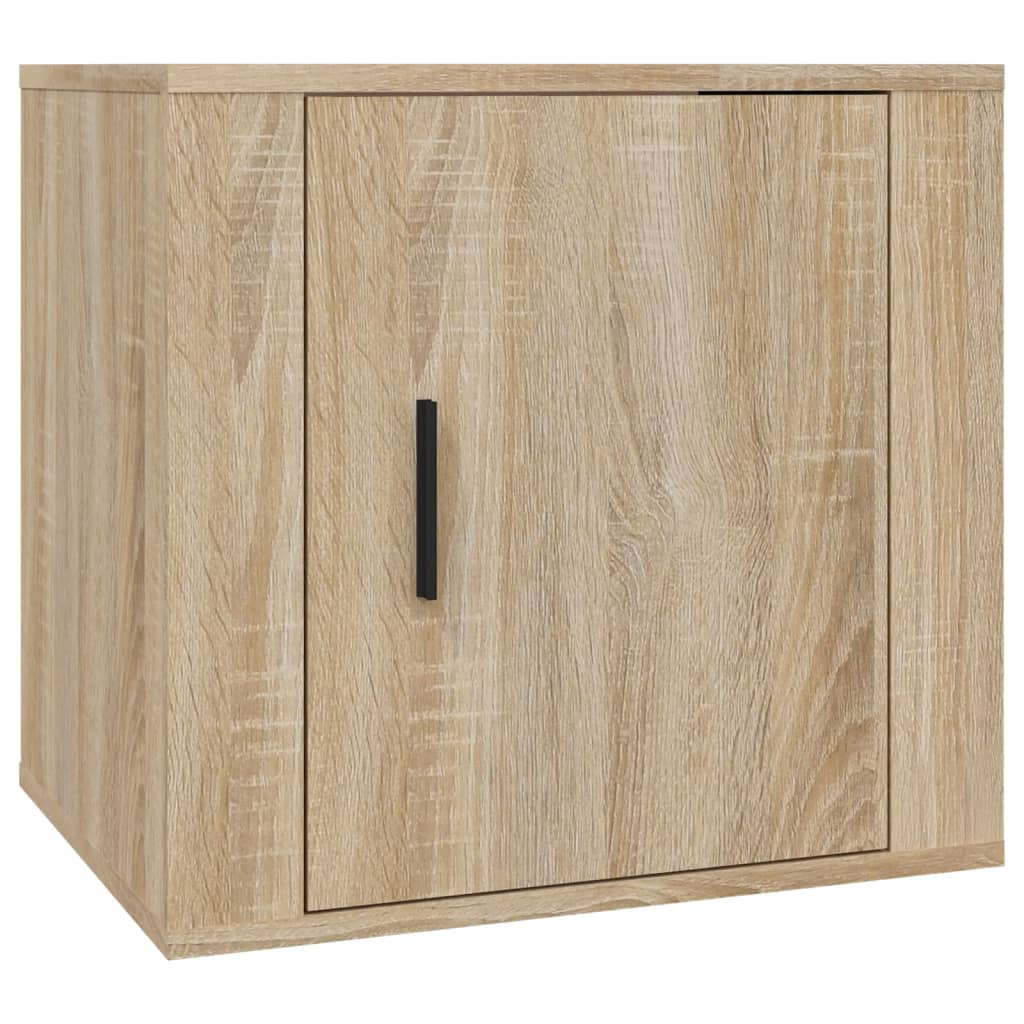Tables de chevet 2 pcs. Chêne Sonoma 50x39x47 cm