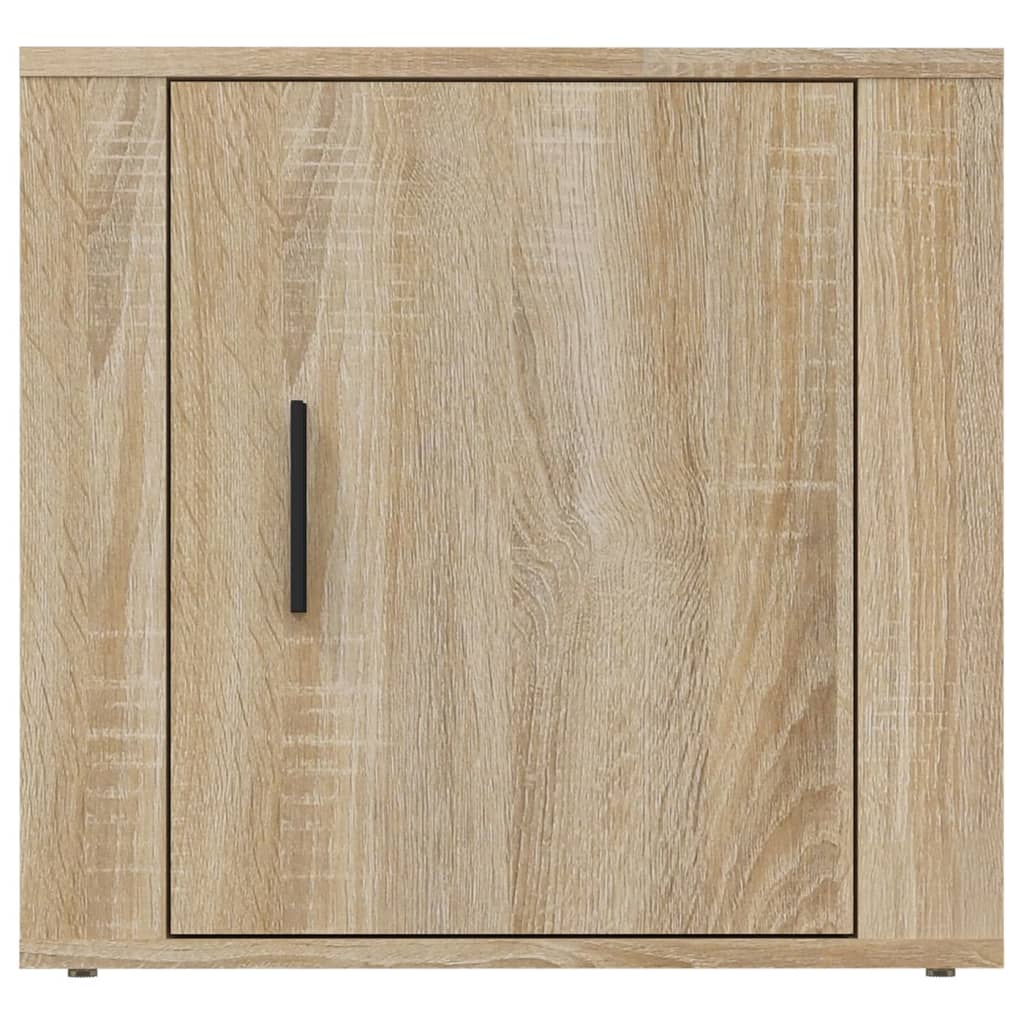 Tables de chevet 2 pcs. Chêne Sonoma 50x39x47 cm