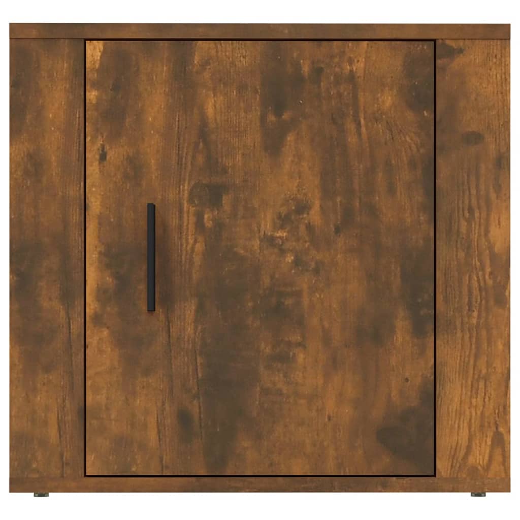 Tables de chevet 2 pcs. chêne fumé 50x39x47 cm
