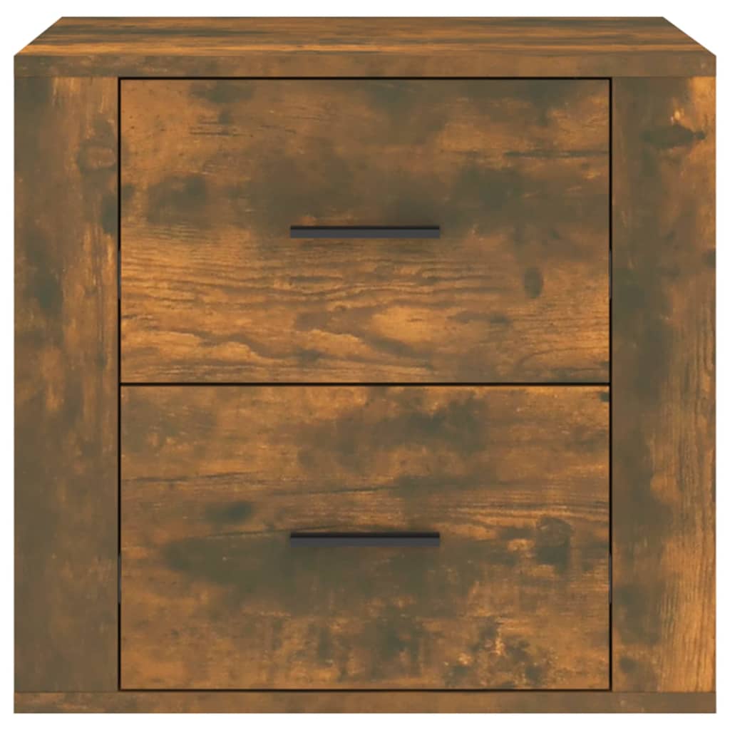 Bedside table smoked oak 50x39x47 cm