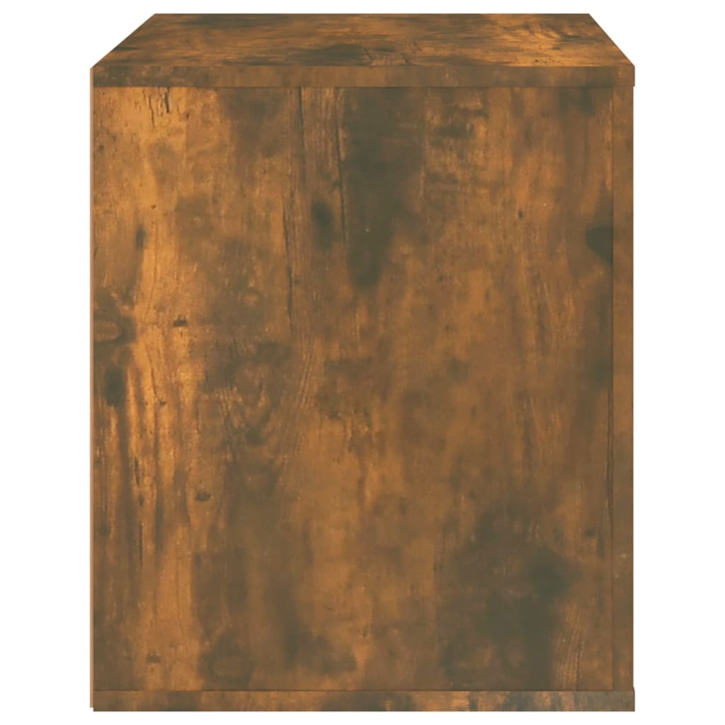 Bedside table smoked oak 50x39x47 cm