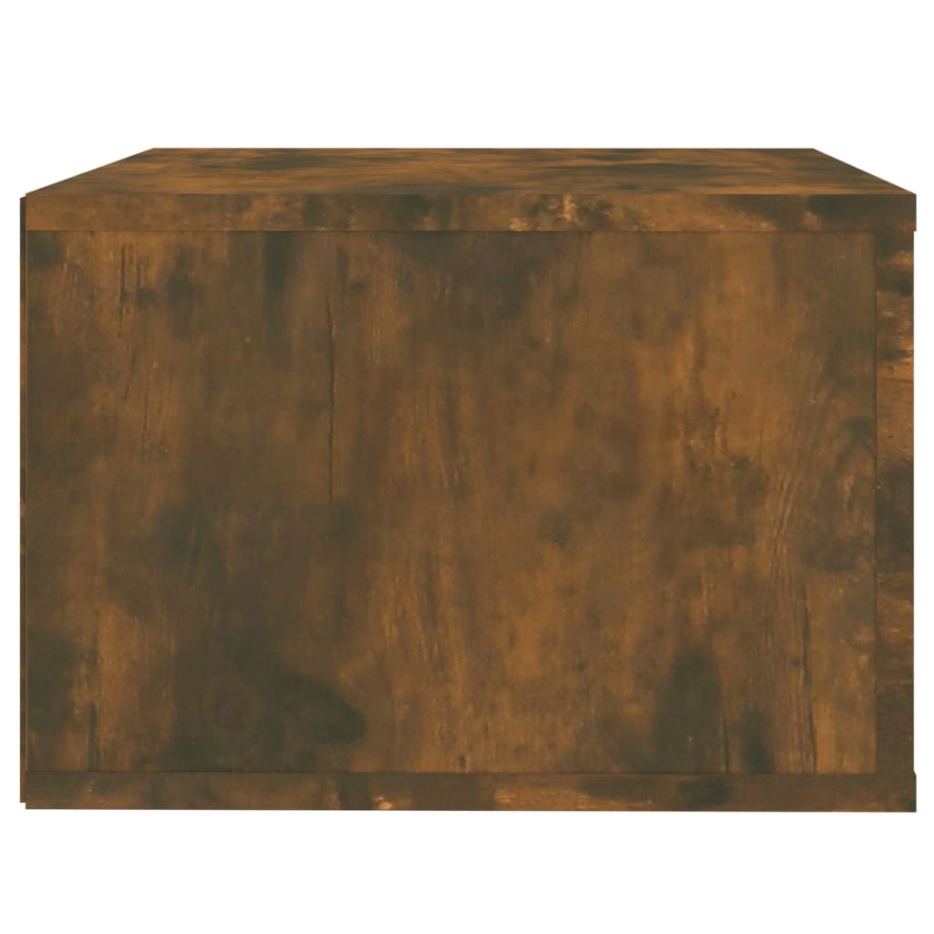 Wall-mounted bedside tables 2 pcs. Smoked oak 50x36x25 cm