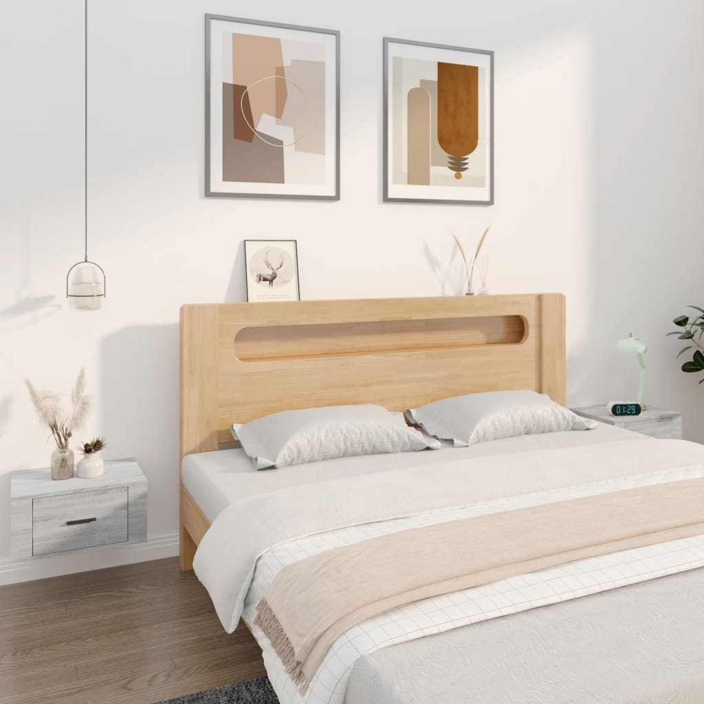 Wall Bedside Tables 2 pcs. Gray Sonoma 50x36x25 cm