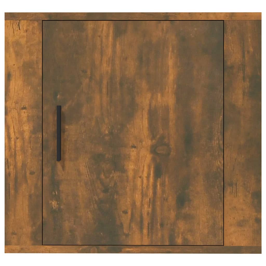 Wall-mounted bedside tables 2 pcs. Smoked oak 50x30x47 cm