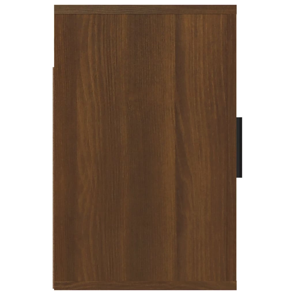 Wall Bedside Tables 2 pcs. Brown Oak Look 50x30x47 cm
