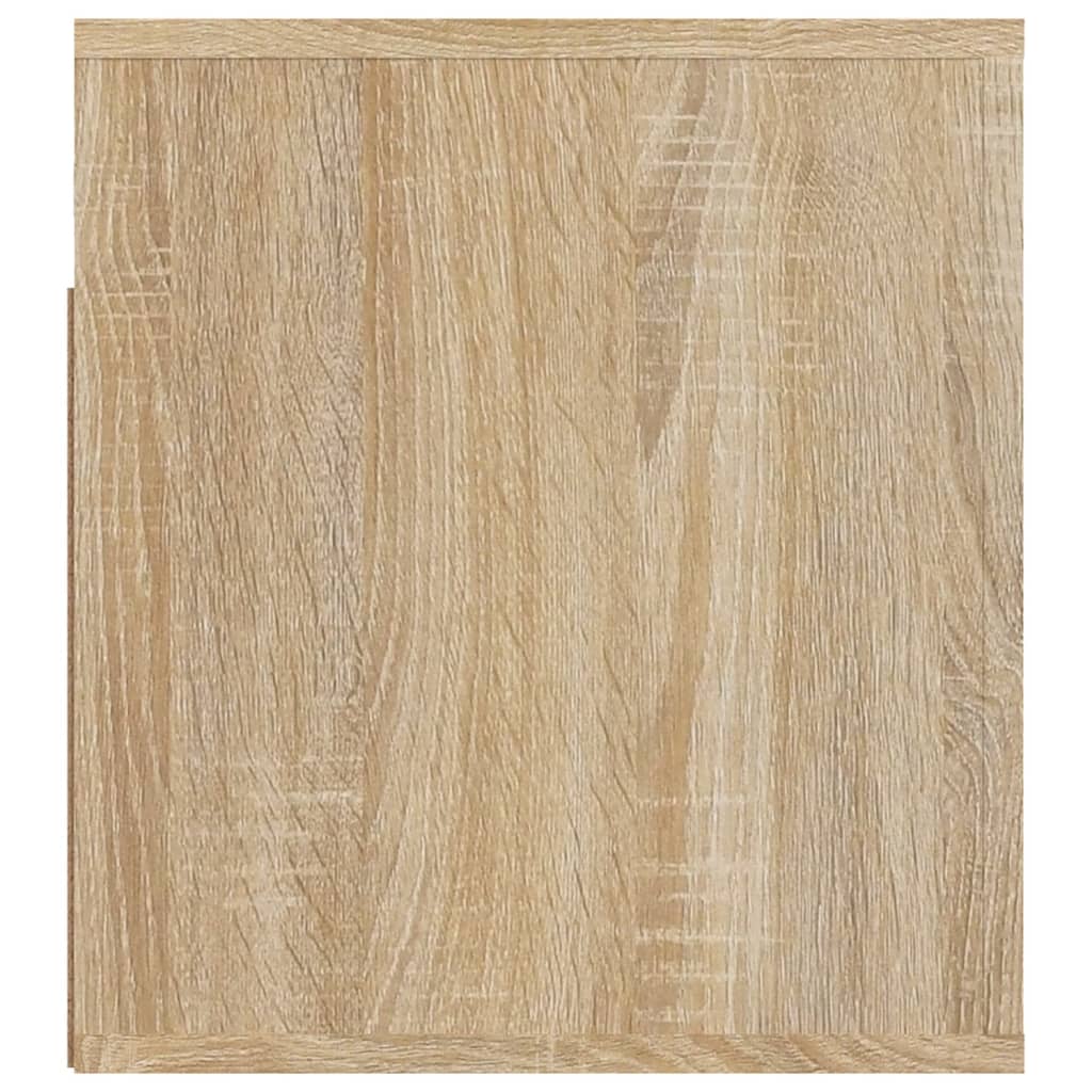 Wall-mounted bedside tables 2 pcs. Sonoma oak 50x36x40 cm