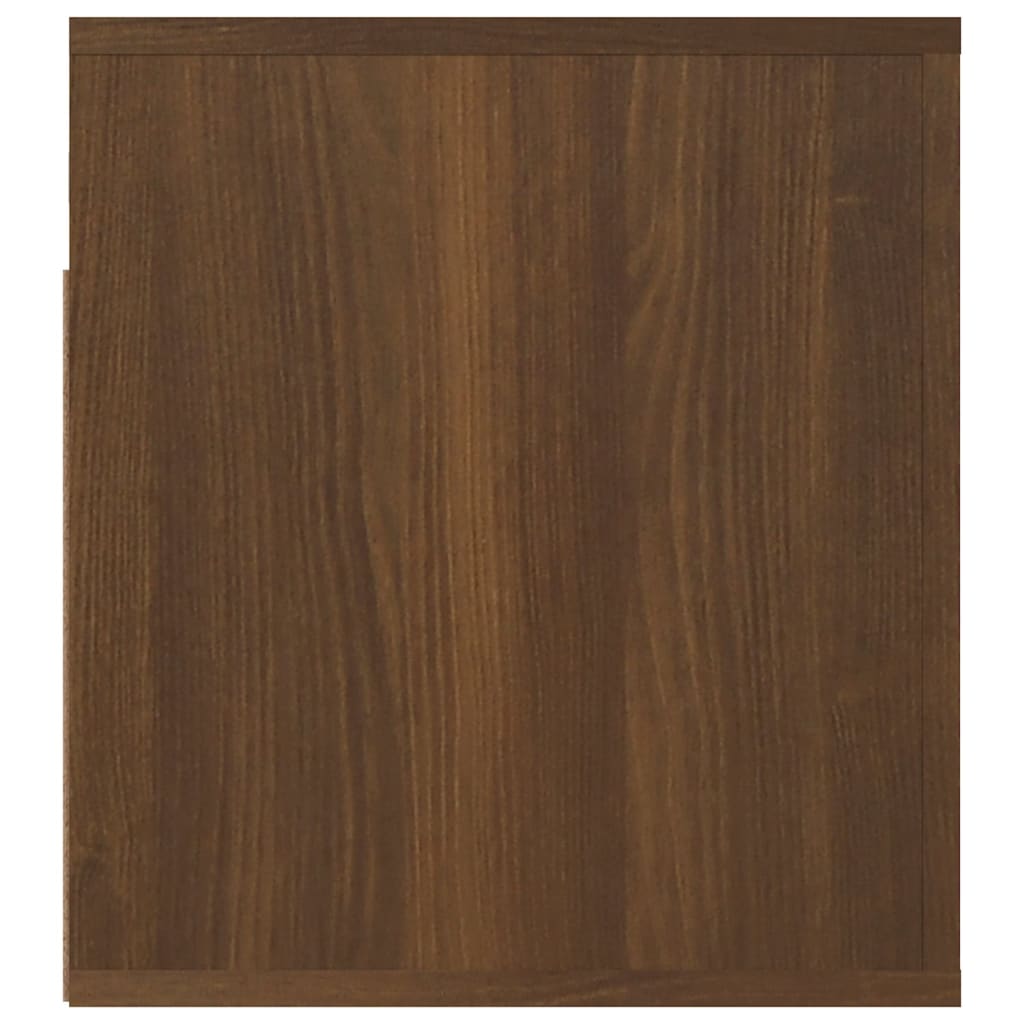 Wall Bedside Tables 2 pcs. Brown Oak Look 50x36x40 cm