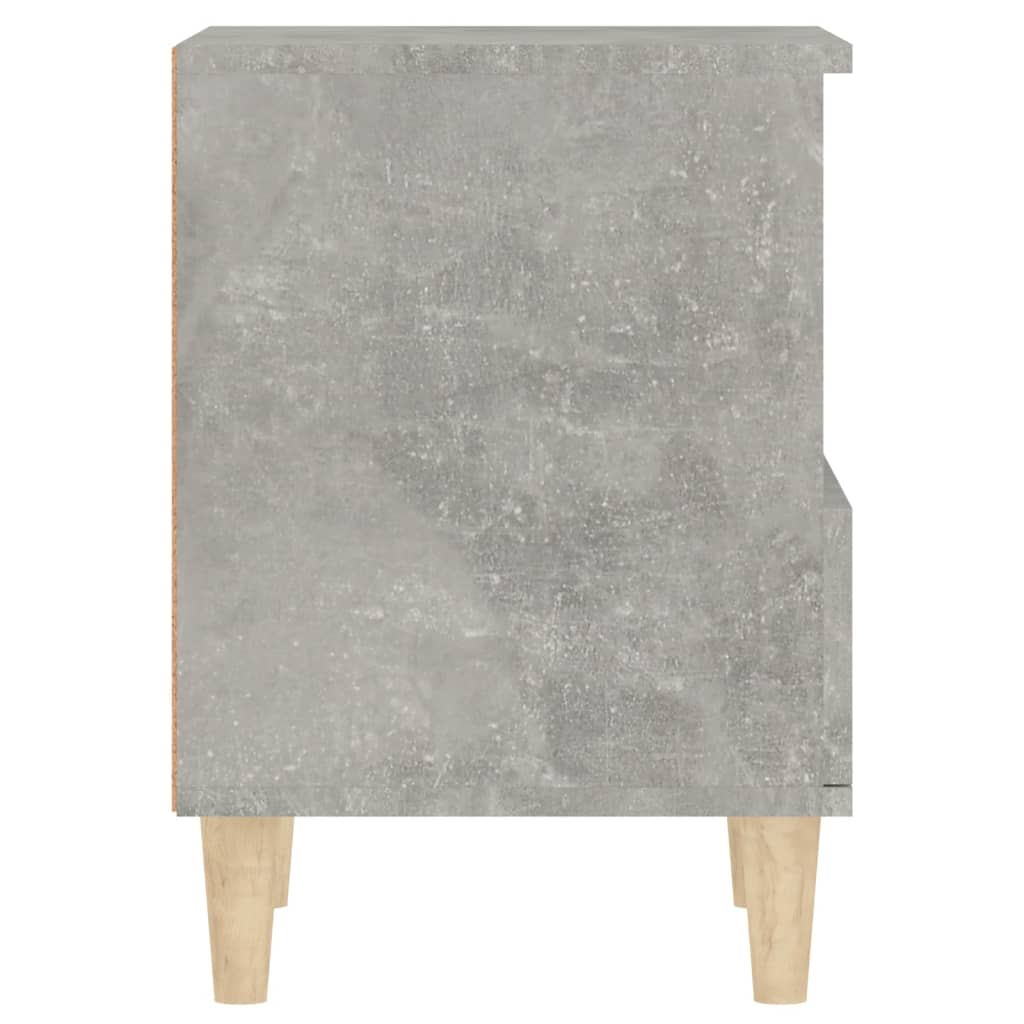 Bedside tables 2 pcs. Concrete grey 40x35x50 cm