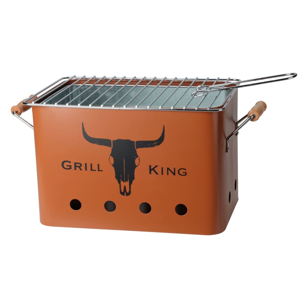 Grill Rechteckig Matt Orange