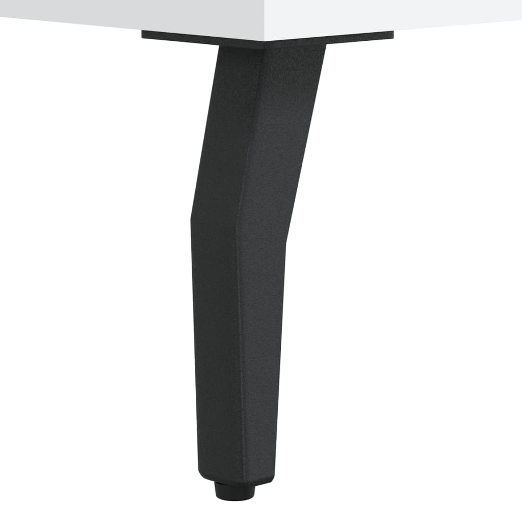 Meuble TV blanc 80x36x50 cm en bois