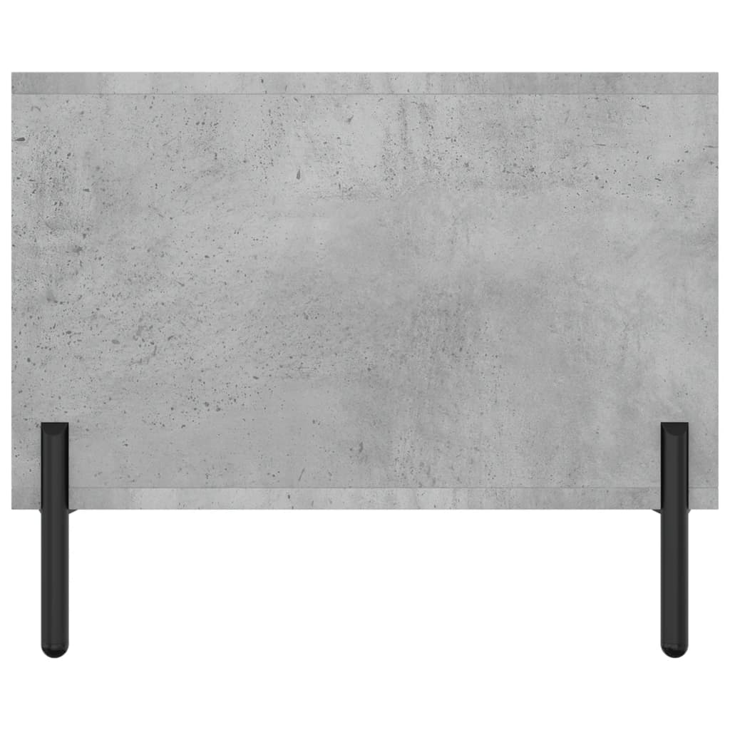 Table basse gris béton 102x50x40 cm en bois
