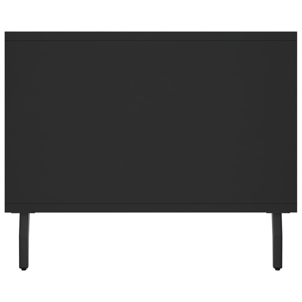 Coffee Table Black 102x50x40 cm Wood Material