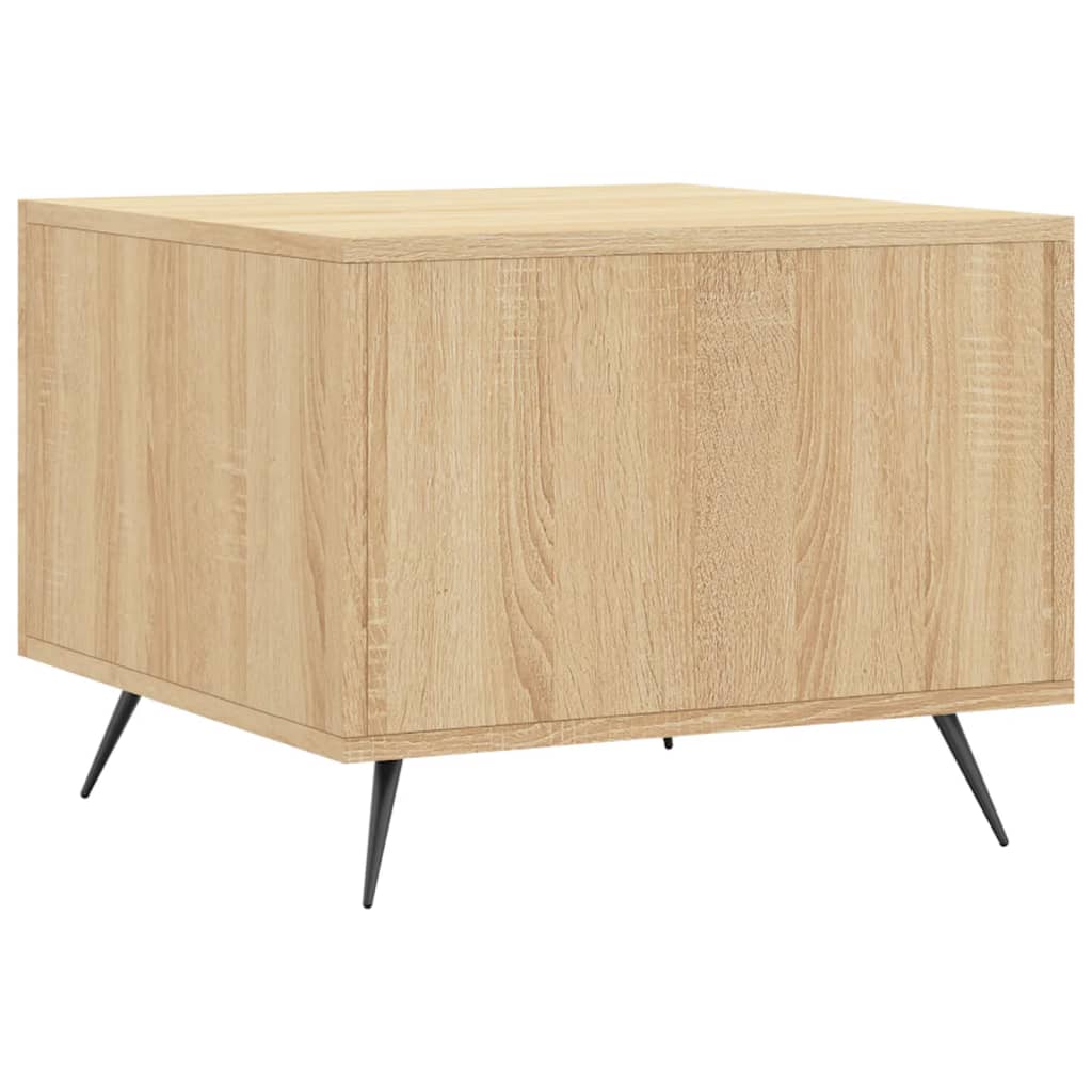 Coffee tables 2 pcs. Sonoma oak 50x50x40 cm wood material