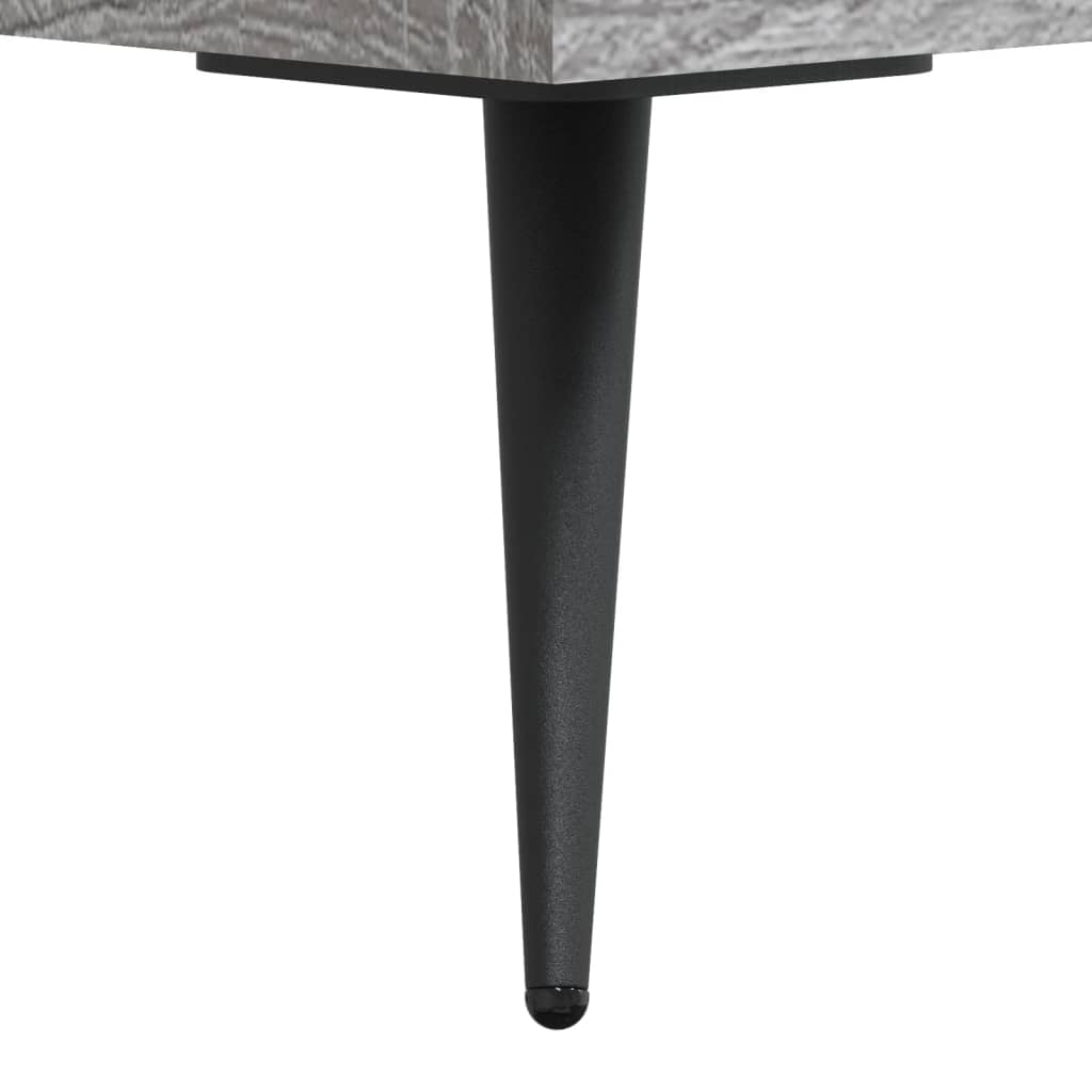 Coffee Tables 2 pcs. Gray Sonoma 50x50x40 cm Wood Material