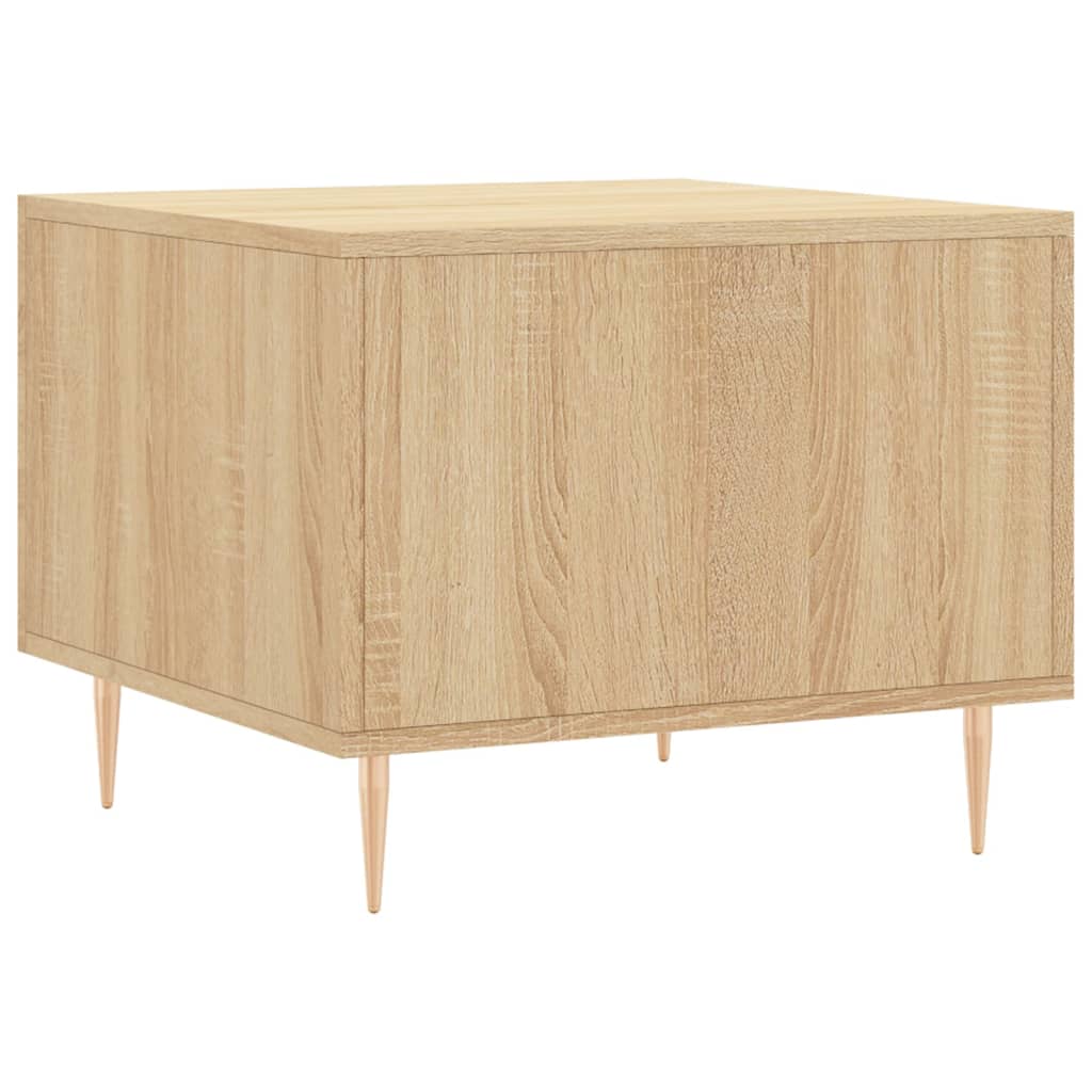 Coffee tables 2 pcs. Sonoma oak 50x50x40 cm wood material