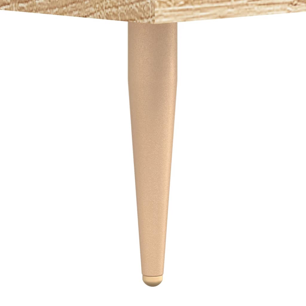 Coffee tables 2 pcs. Sonoma oak 50x50x40 cm wood material