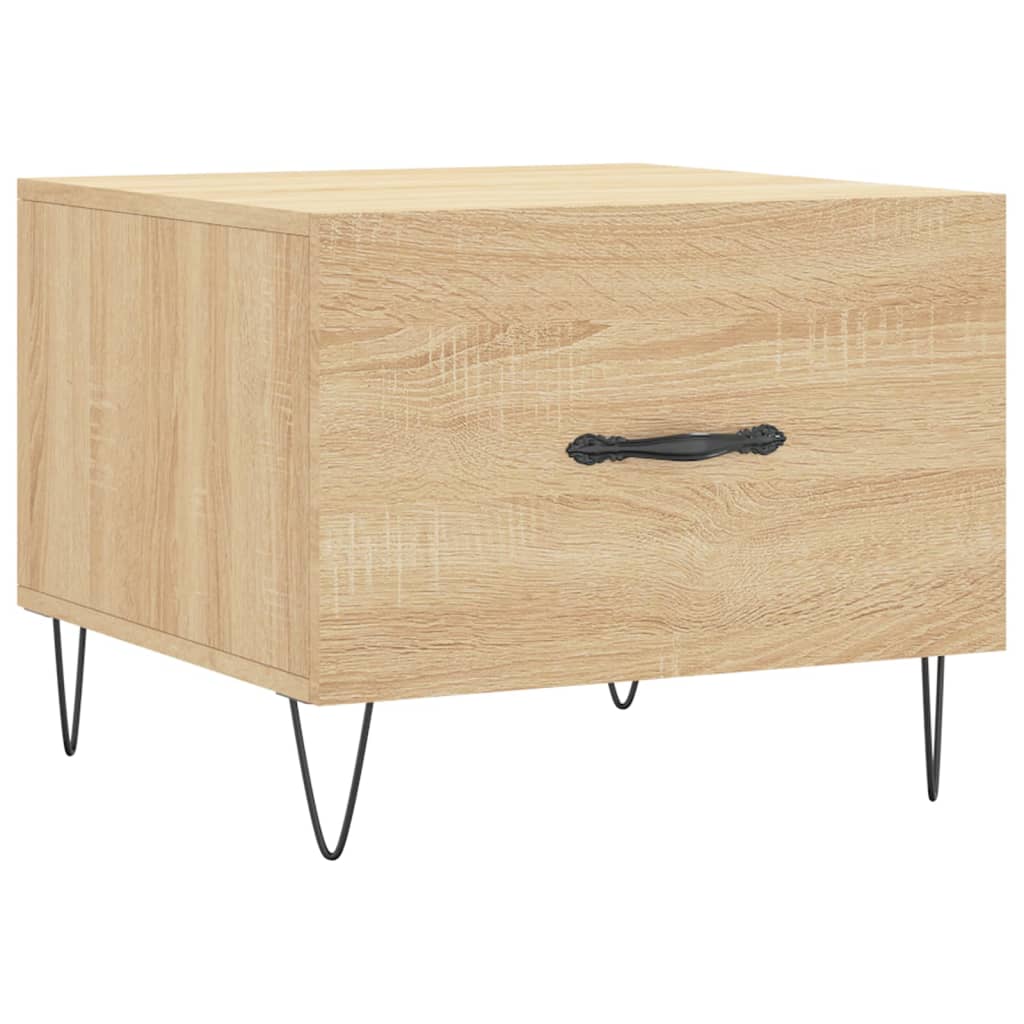 Coffee tables 2 pcs. Sonoma oak 50x50x40 cm wood material