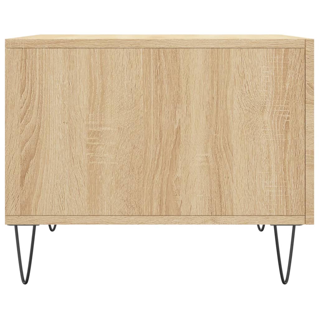 Coffee tables 2 pcs. Sonoma oak 50x50x40 cm wood material