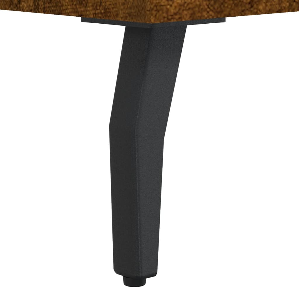 Coffee tables 2 pcs. Smoked oak 50x50x40 cm wood material