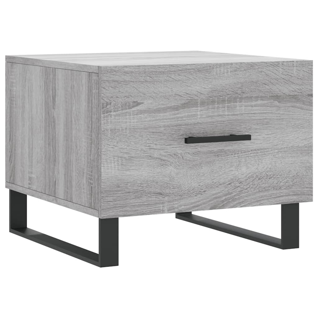 Coffee Tables 2 pcs. Gray Sonoma 50x50x40 cm Wood Material