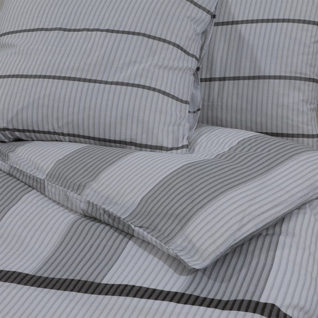 Bedding set grey 220x240 cm cotton
