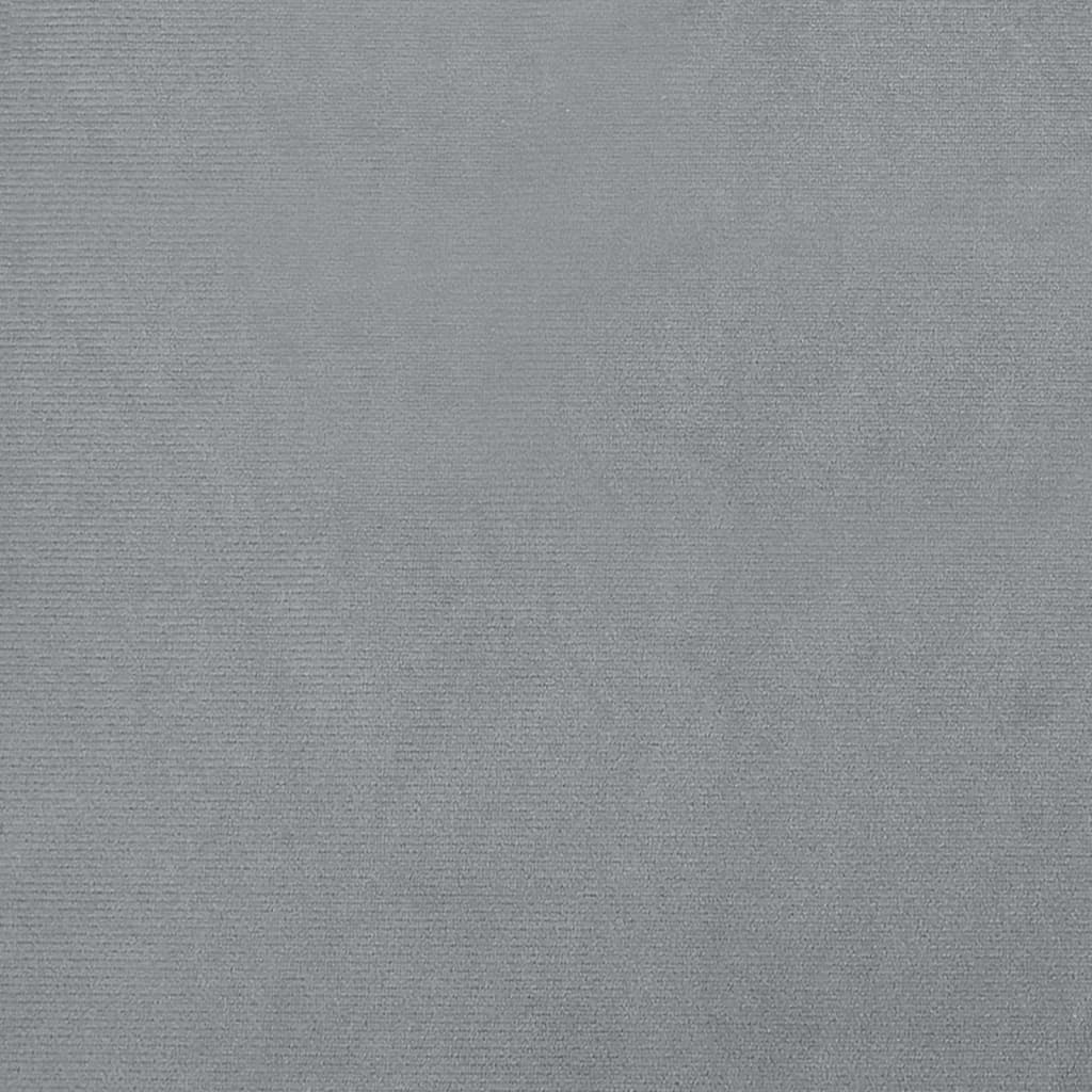 Fauteuil club velours gris foncé