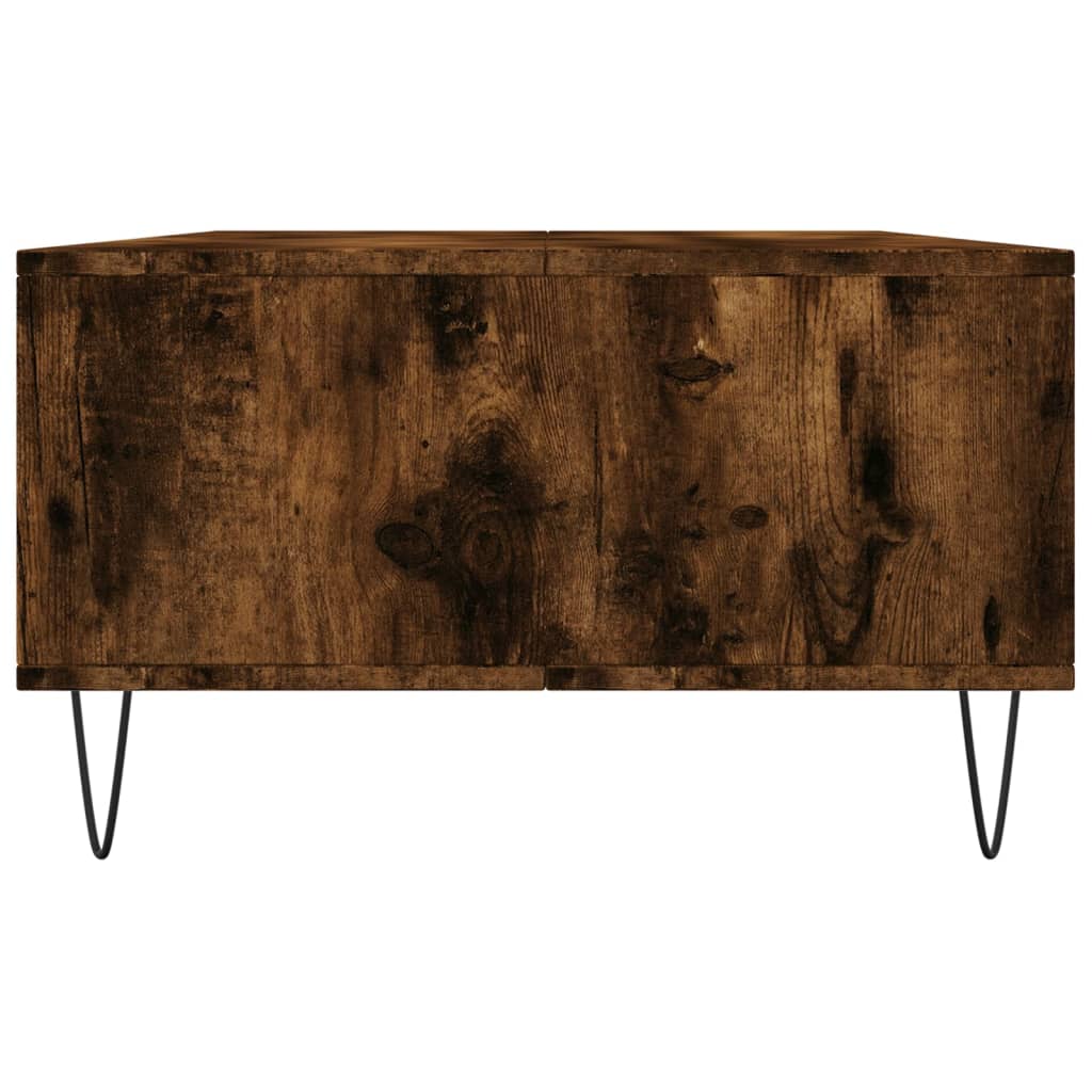 Coffee table smoked oak 104x60x35 cm wood material