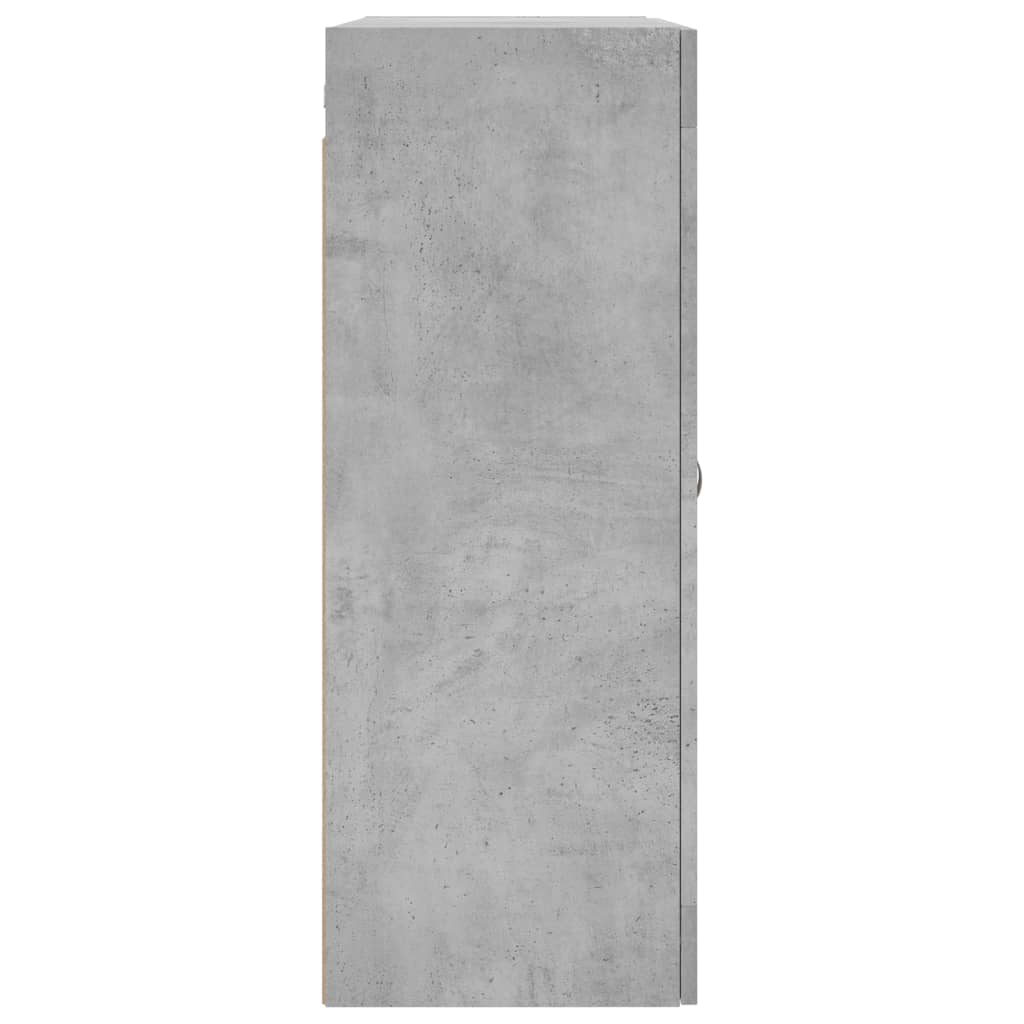 Wandschrank Betongrau 69,5x34x90 cm