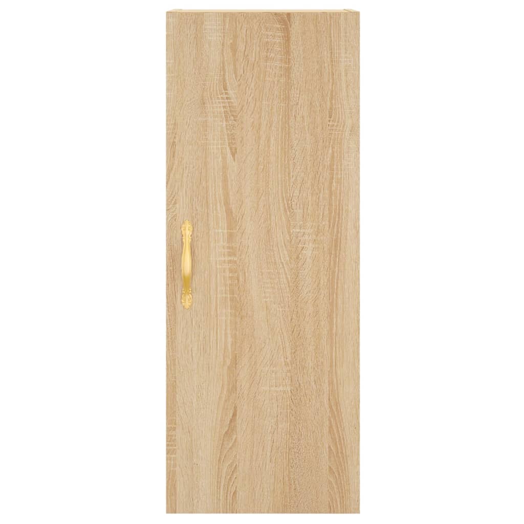 Wandschrank Sonoma-Eiche 34,5x34x90 cm