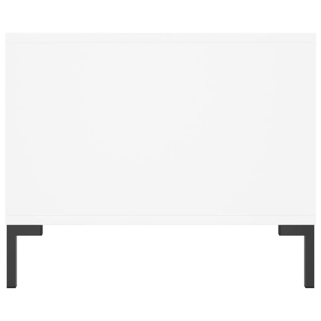 Coffee Table White 90x50x40 cm Wood Material