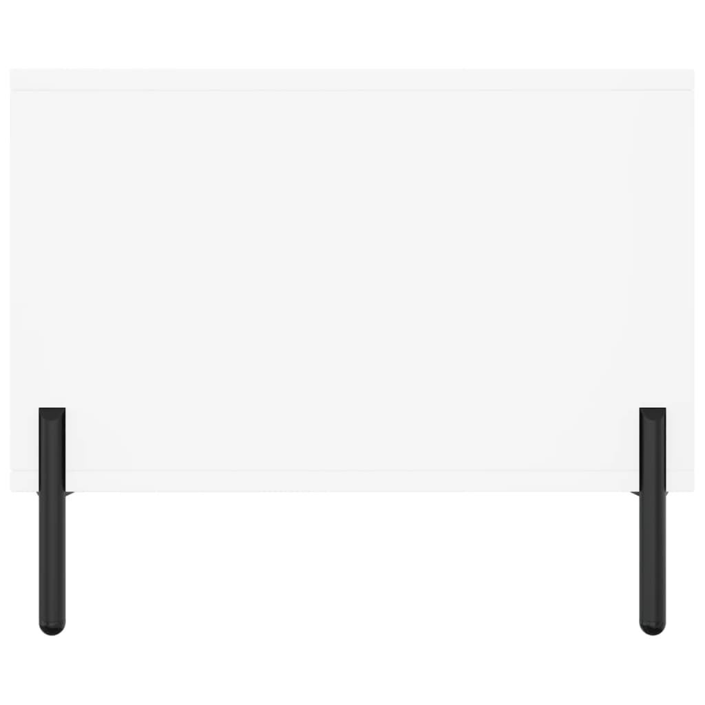 Coffee Table White 90x50x40 cm Wood Material