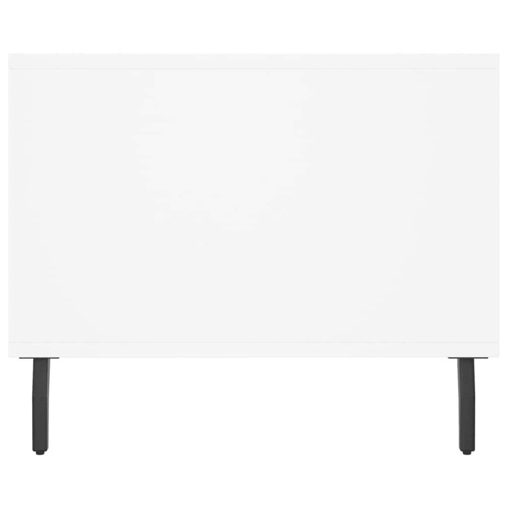 Coffee Table White 90x50x40 cm Wood Material