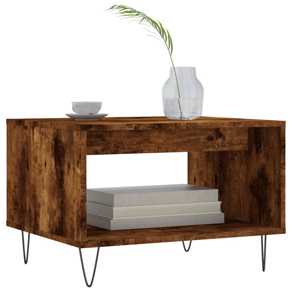 Couchtisch Räuchereiche 60x50x40 cm Holzwerkstoff