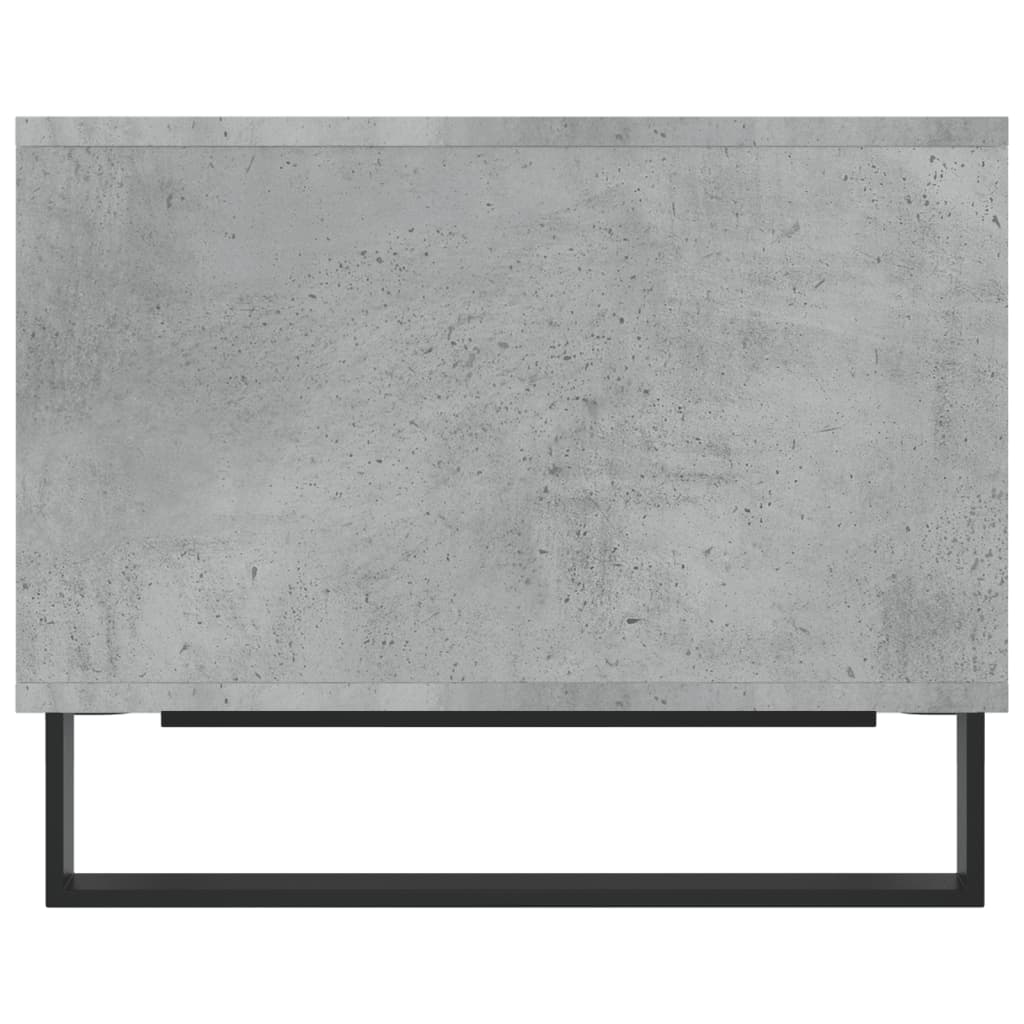 Coffee table concrete grey 60x50x40 cm wood material