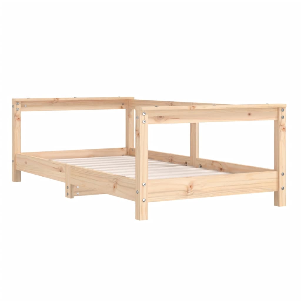 Lit enfant 70x140 cm en pin massif
