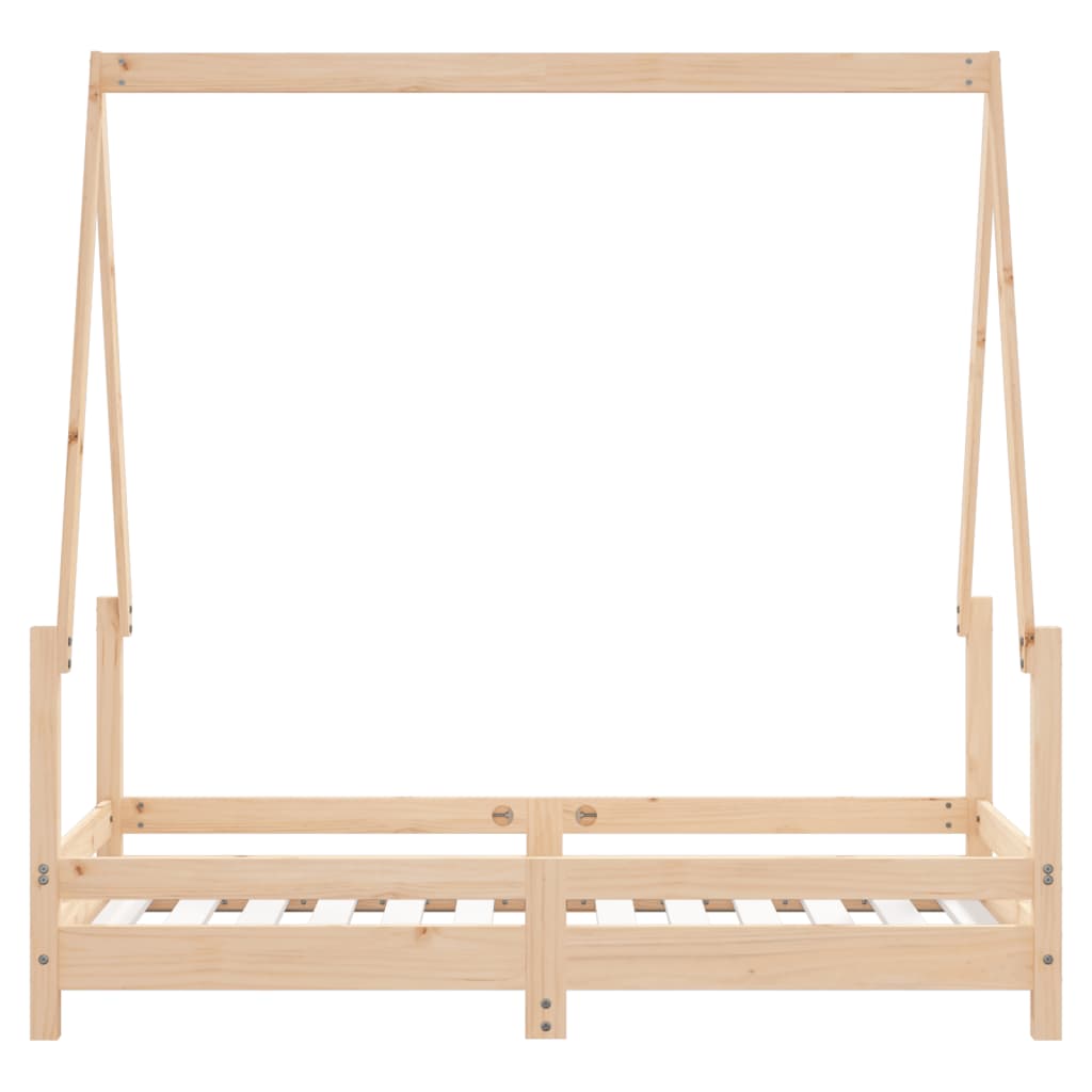 Lit enfant 70x140 cm en pin massif