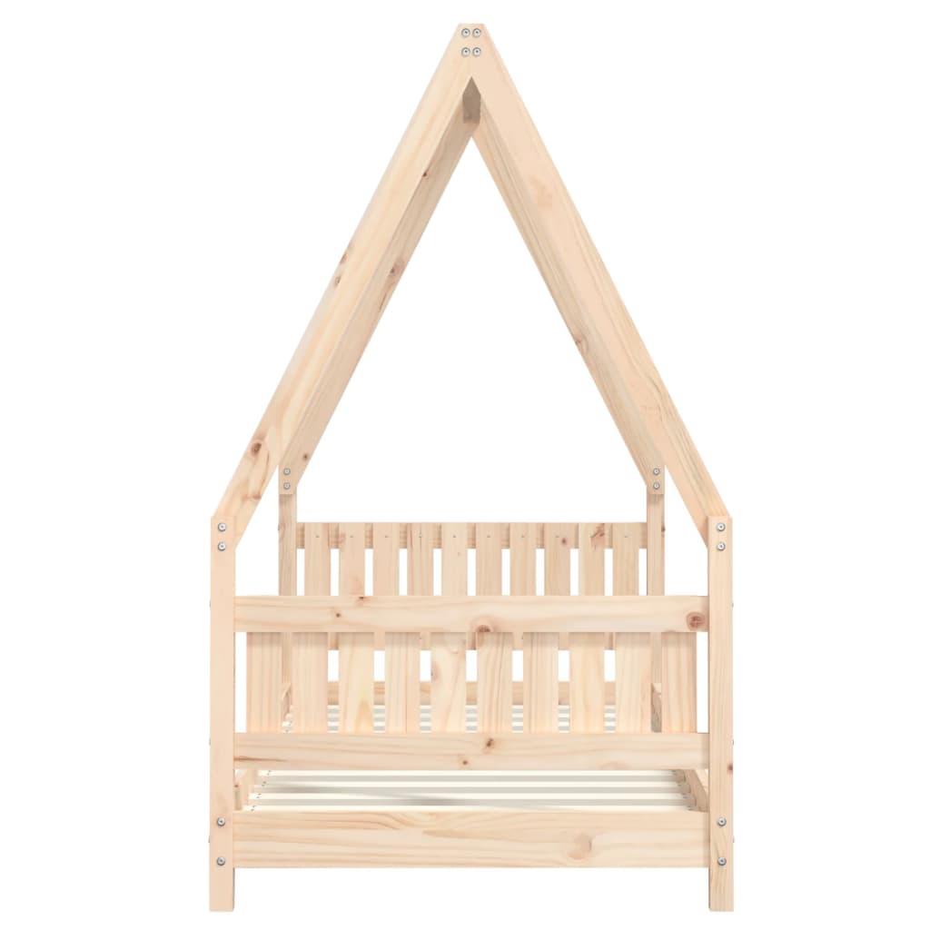 Lit enfant 80x160 cm en pin massif