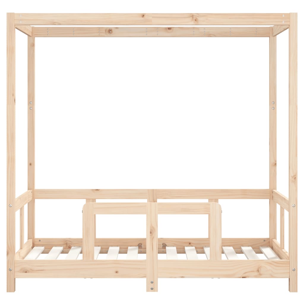 Lit enfant 70x140 cm en pin massif