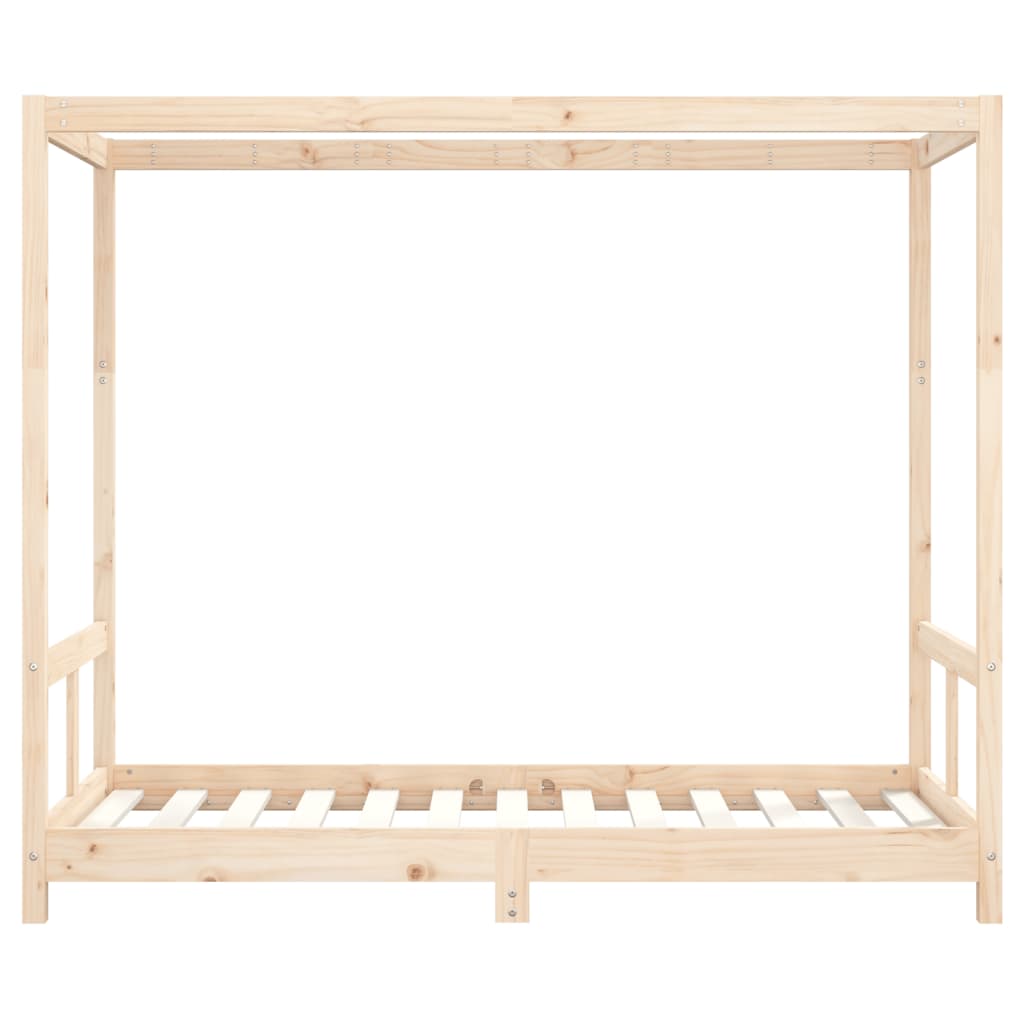 Lit enfant 80x160 cm en pin massif