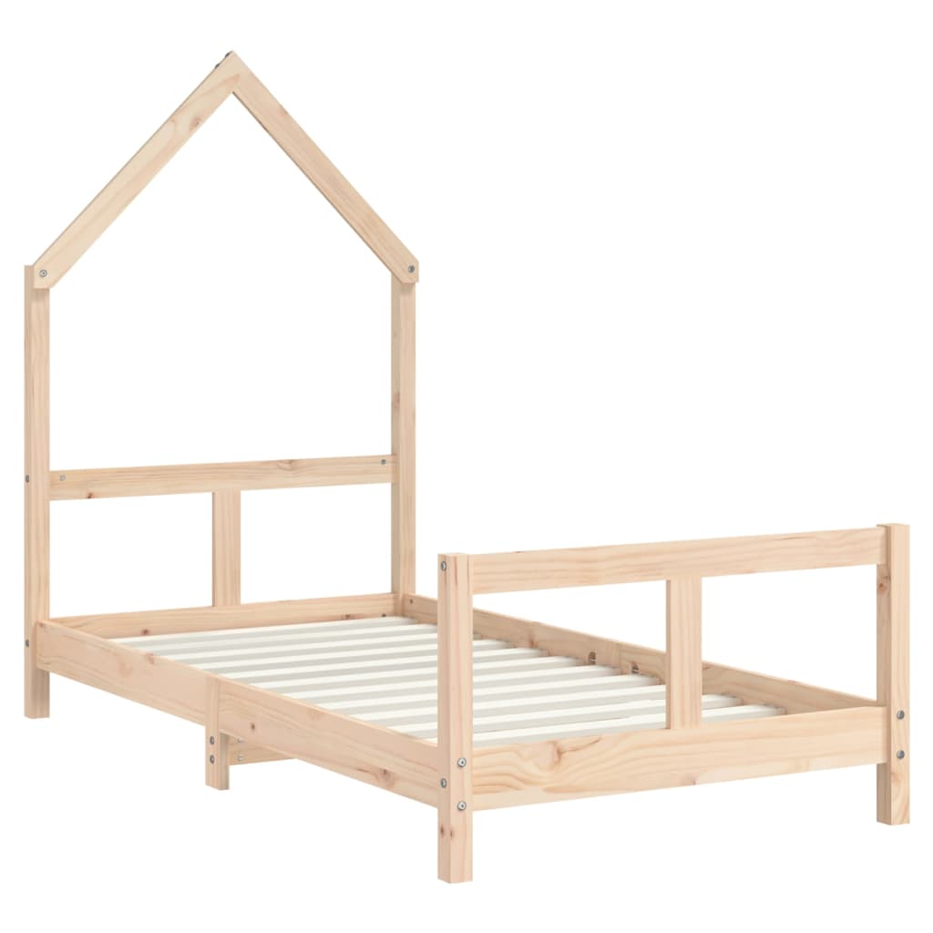 Lit enfant 80x160 cm en pin massif