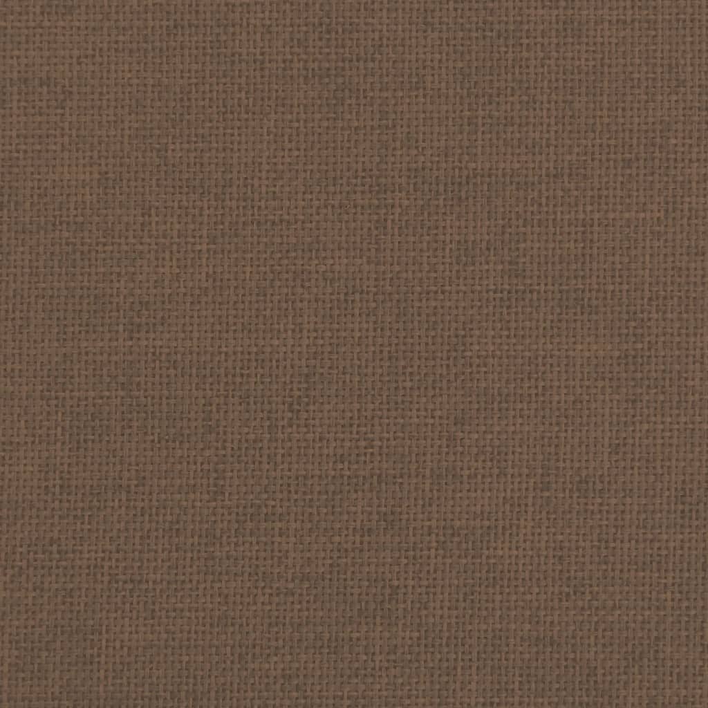 Kindersofa Braun 90x53x30 cm Stoff