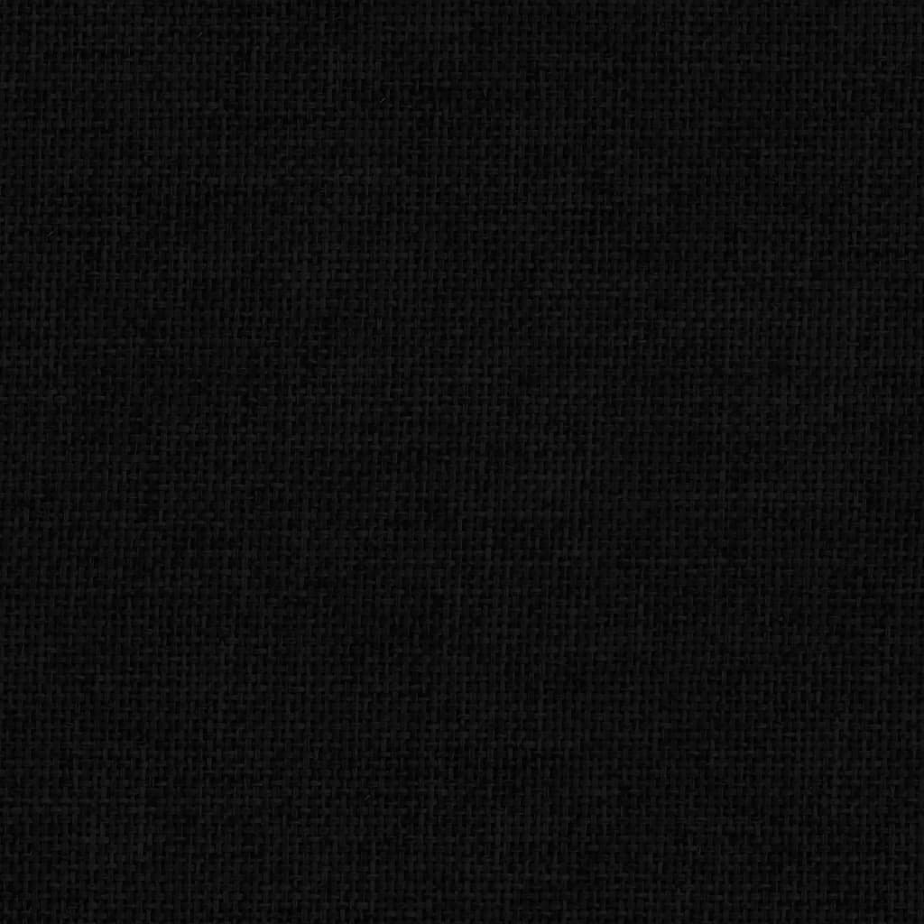 Children's sofa black 90x53x30 cm fabric