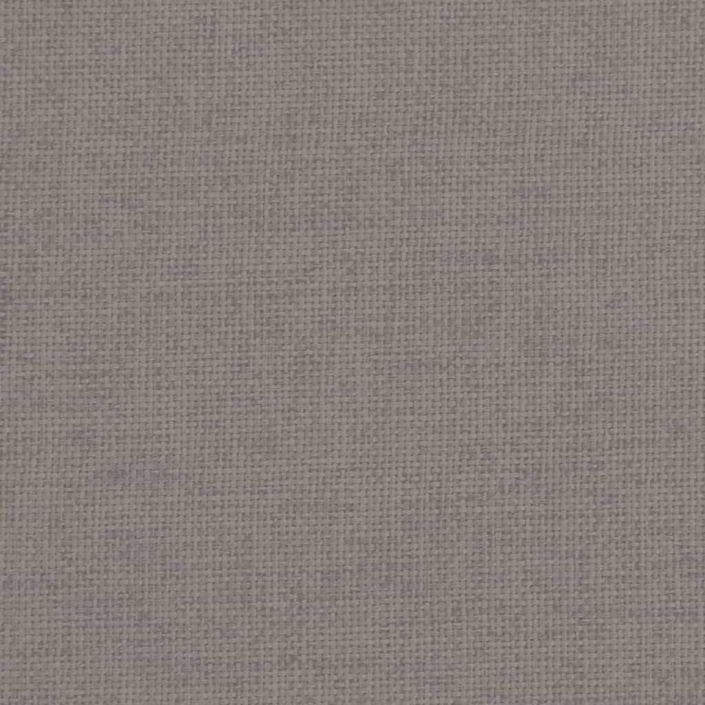 Kindersofa Taupe 70x45x30 cm Stoff