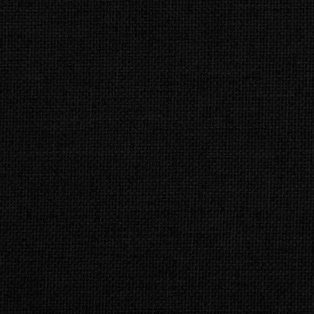 Children's sofa black 70x45x30 cm fabric