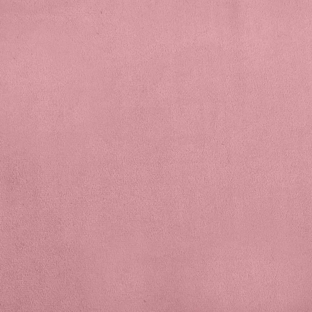 Kindersofa Rosa 80x45x30 cm Samt