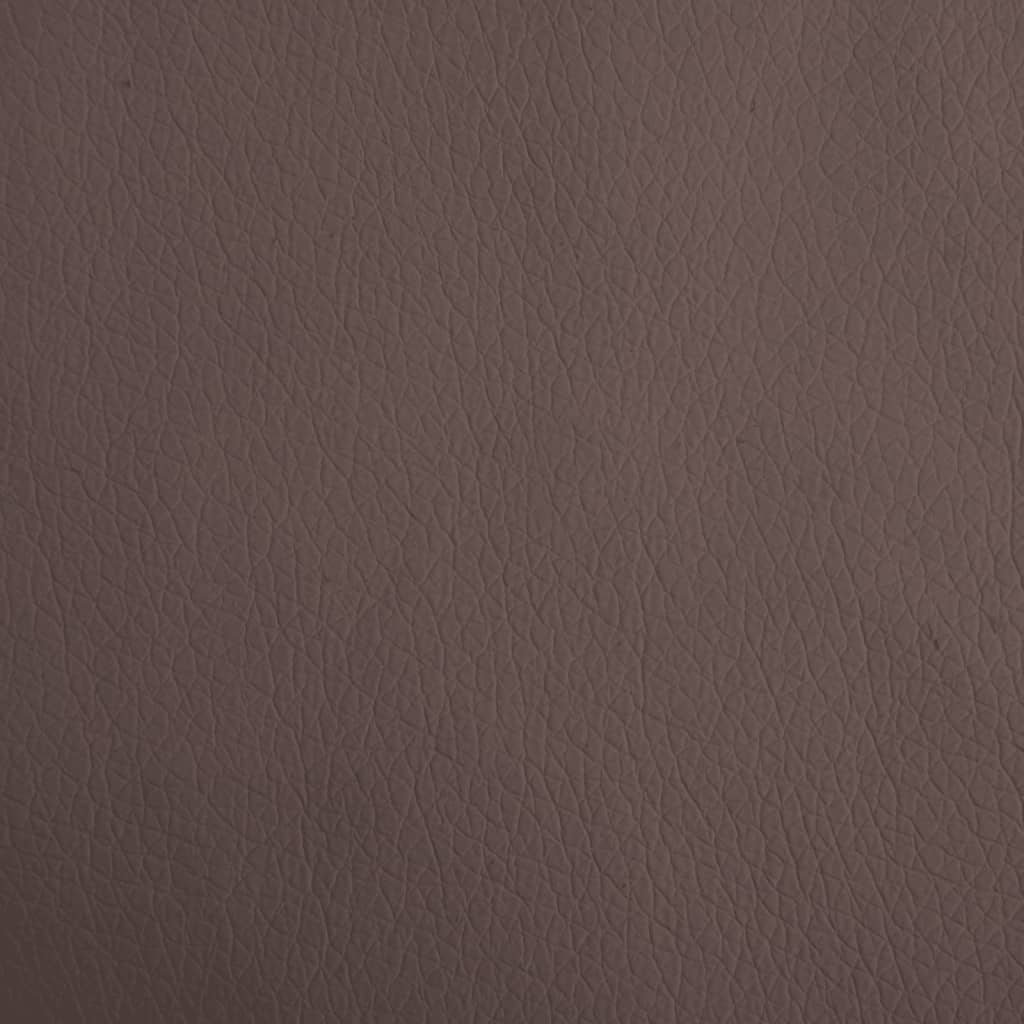 Canapé enfant marron 80x45x30 cm simili cuir