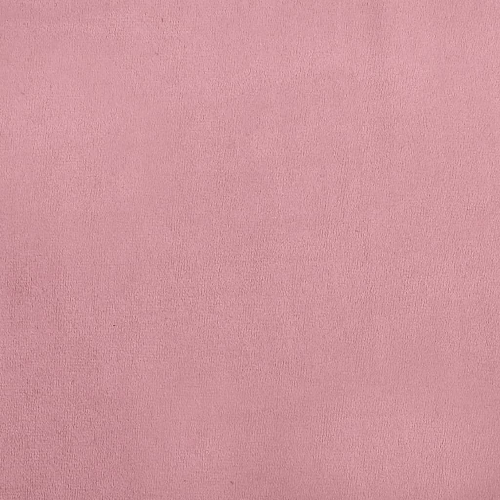 Kindersofa Rosa 60x40x30 cm Samt