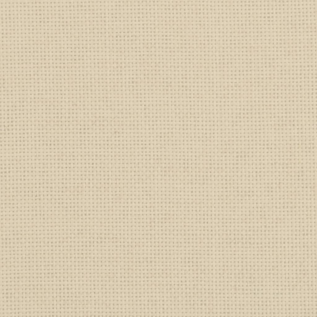 Kindersofa Creme 70x45x30 cm Stoff