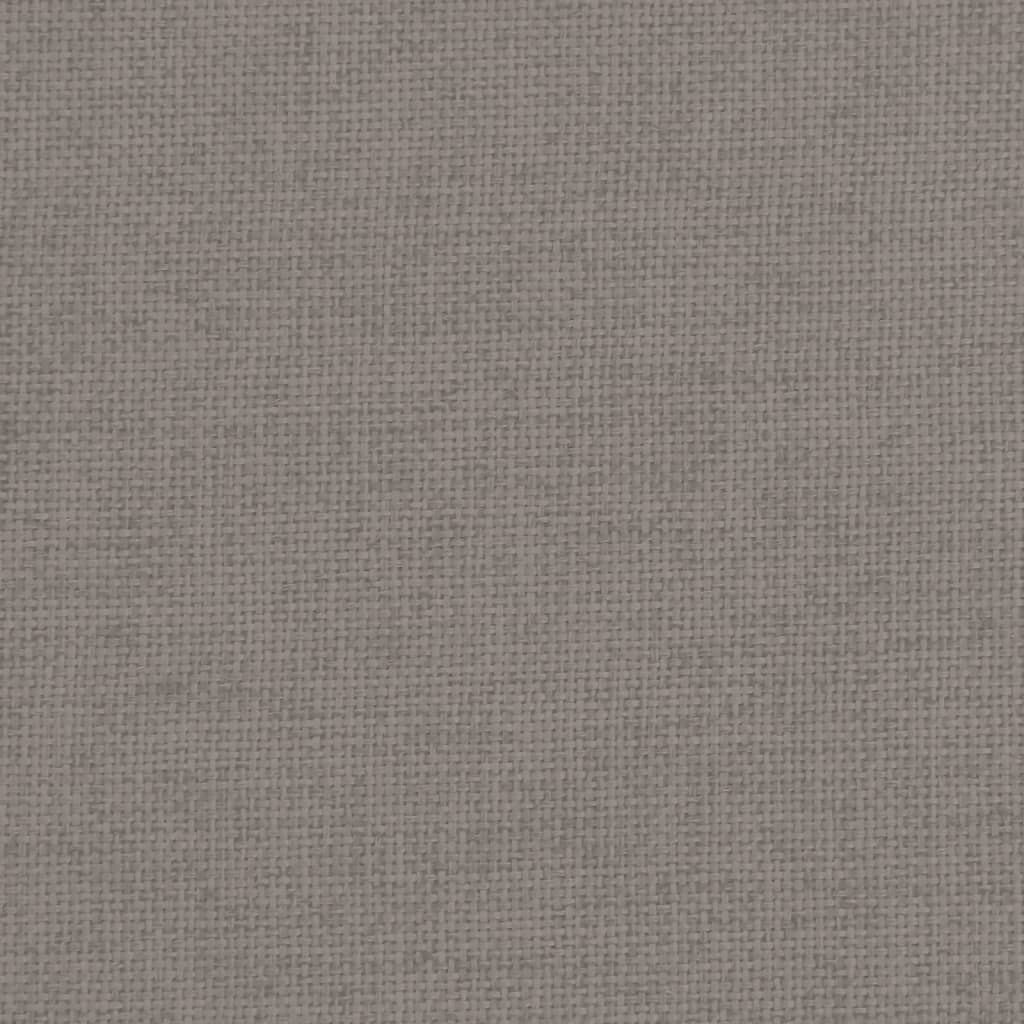 Kindersofa Taupe 70x45x30 cm Stoff