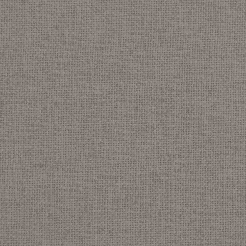 Children's sofa taupe 50x40x30 cm fabric